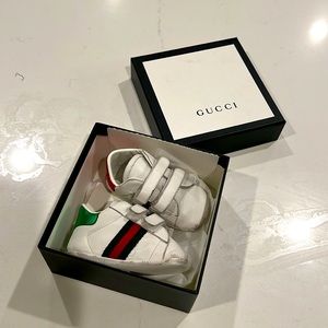 Authentic Gucci baby sneakers